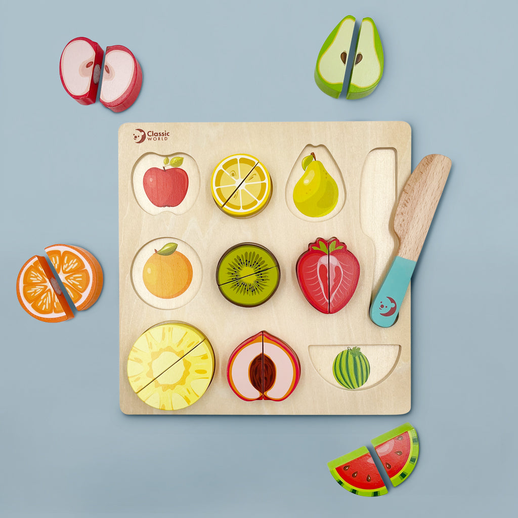 Wooden cutting fruit outlet
