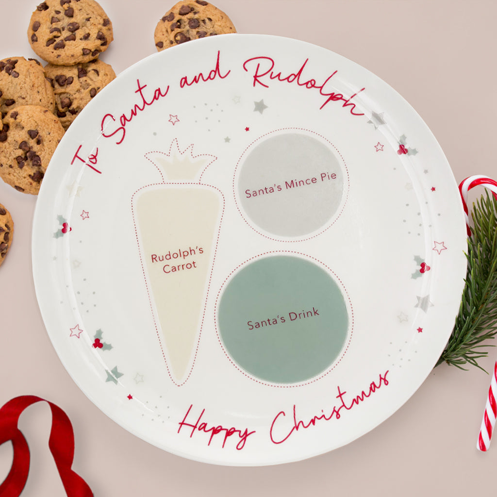 Christmas clearance eve plate
