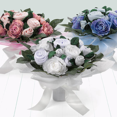 Why is a baby clothes bouquet the perfect new baby gift?
