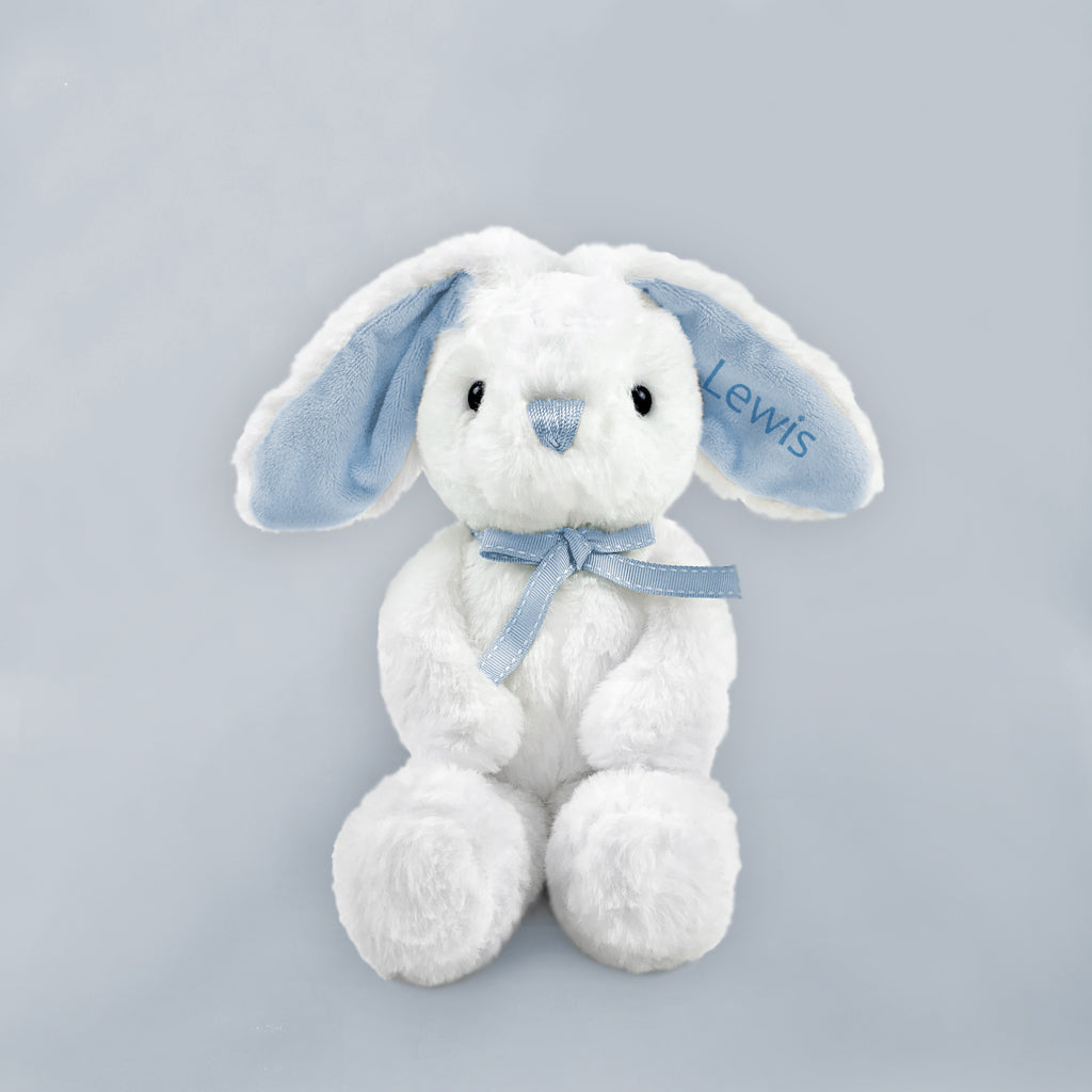 Personalised Little Blue Bunny Soft Toy