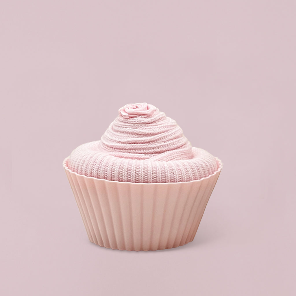 baby socks cupcake