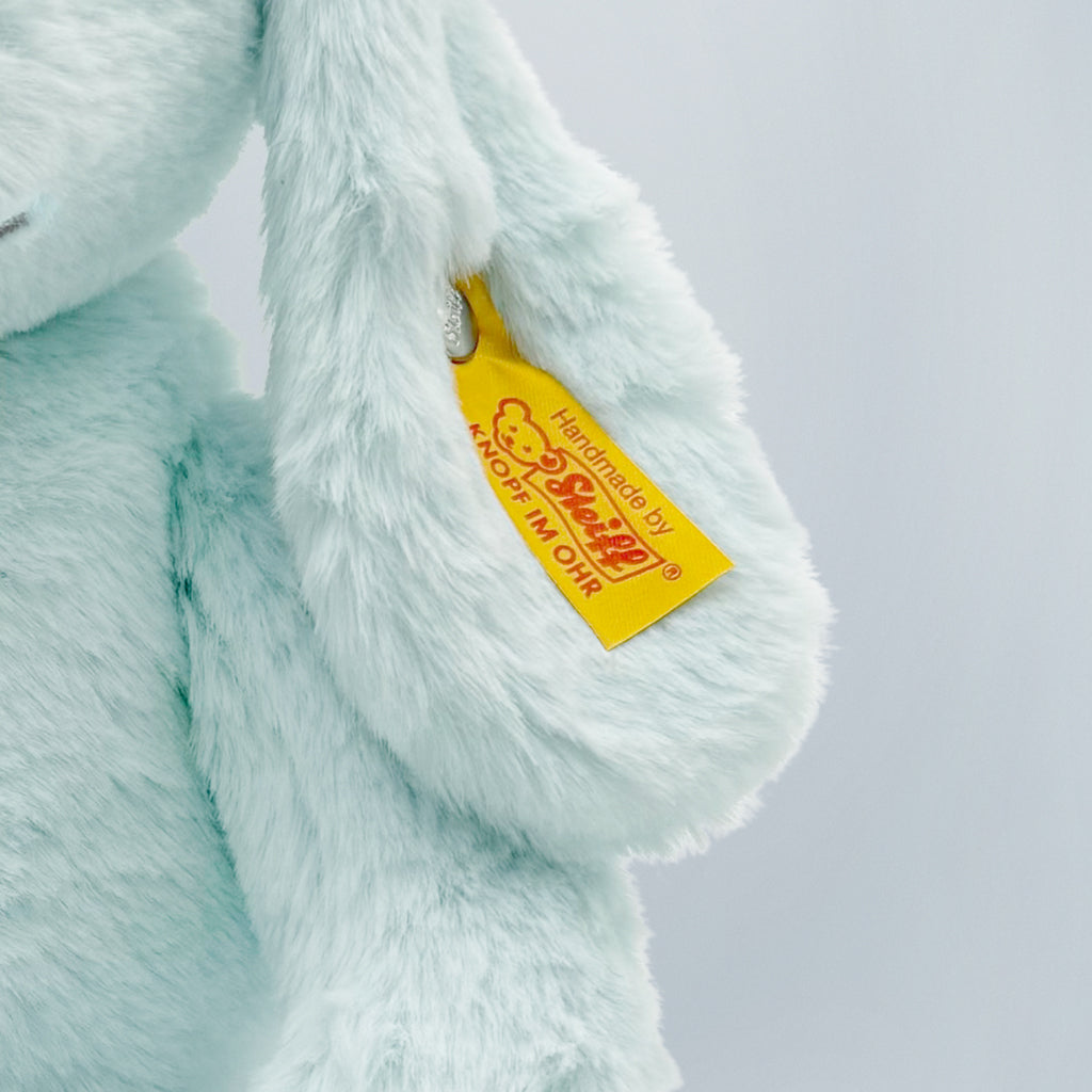 My First Steiff Hoppie Rabbit, Blue | Steiff | Babyblooms