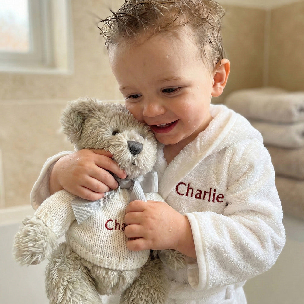 Berkeley Bear and Bathrobe