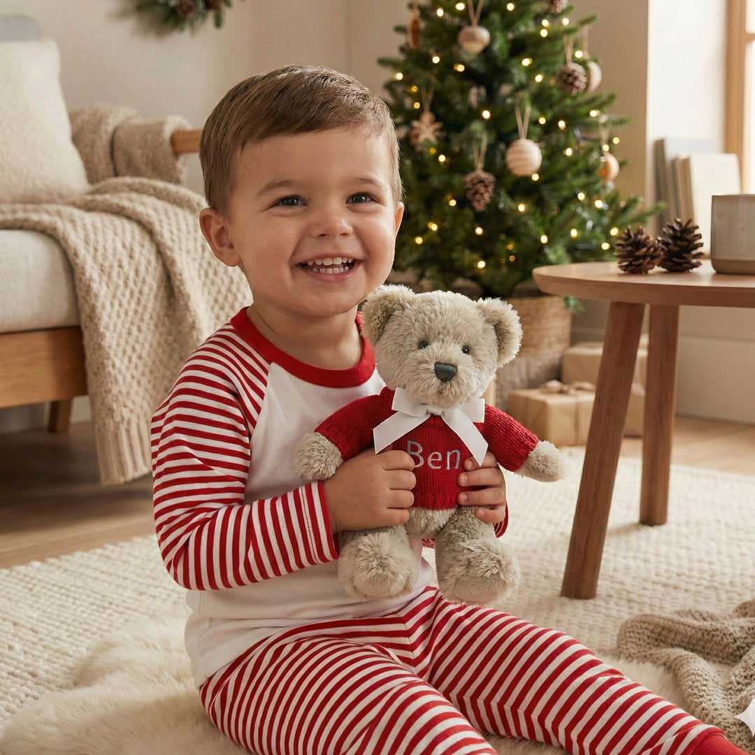 Personalised Berkeley Bear, Red