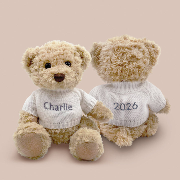 Bertie Year Bear, White 