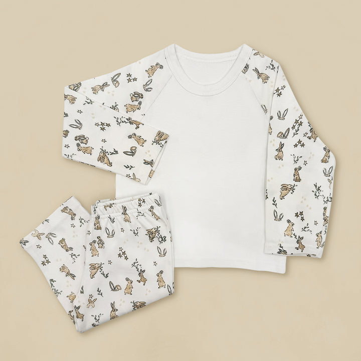 Baby Pyjamas with Bunny Motif