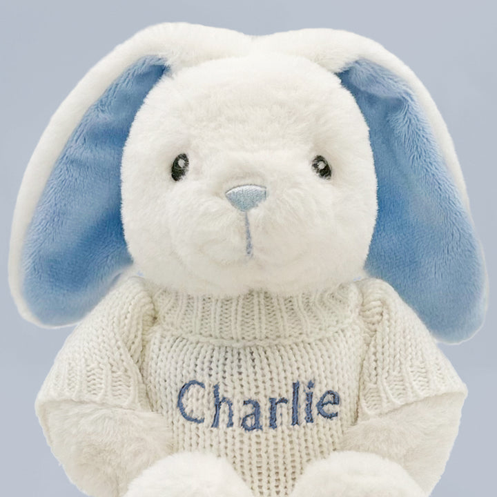Personalised Little Blue Bunny