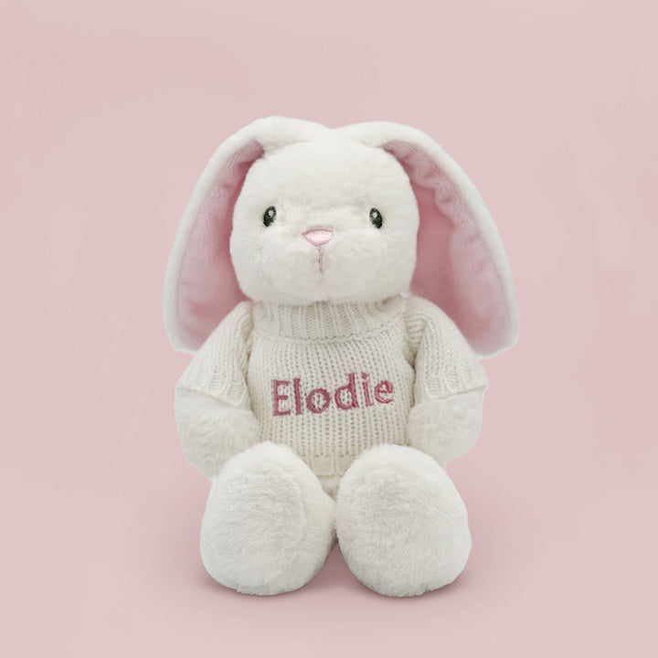 Personalised Pink Bunny Soft Toy