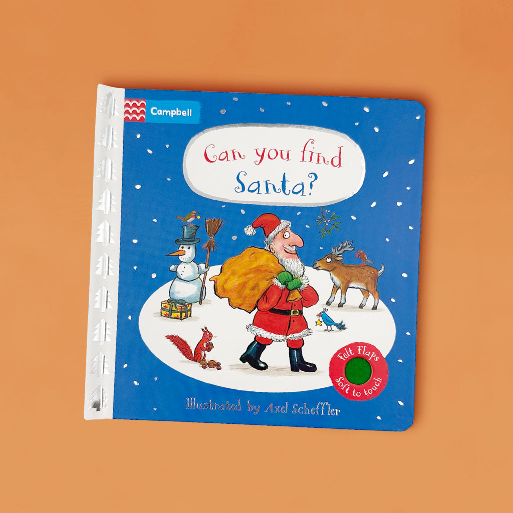 Can You Find Santa? Board Book
