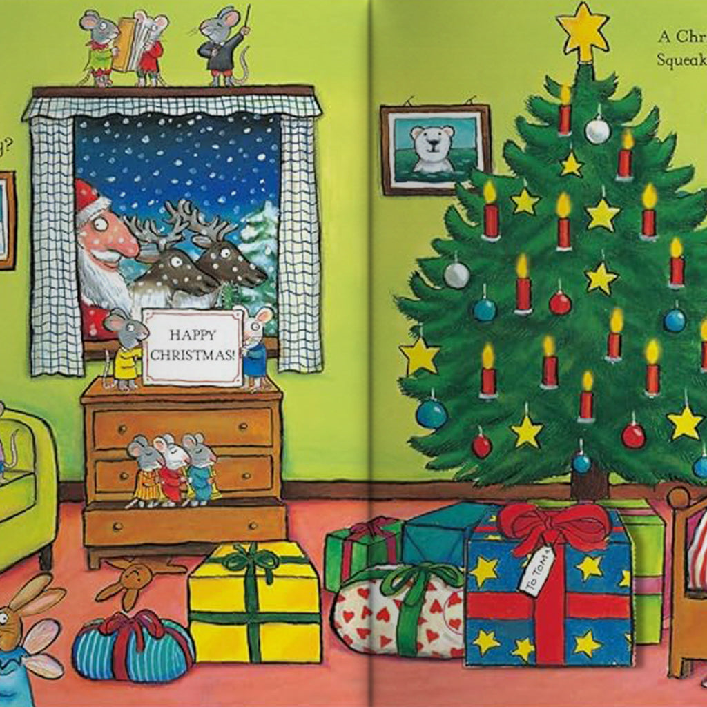 Steiff Christmas Bear with Board Book | Christmas Toddler Gifts