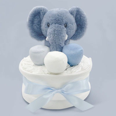Baby Shower Gift Elephant Diaper Cake
