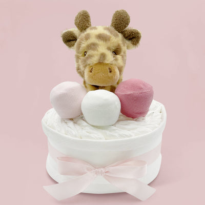 Baby Shower Gift Giraffe Diaper Cake