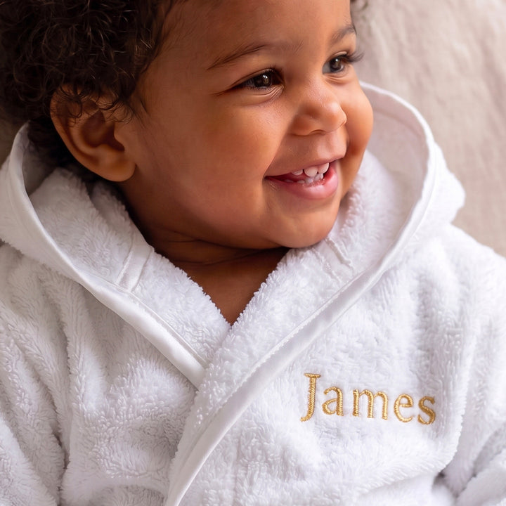 Personalised Royal Bathrobe - 1-2 Years