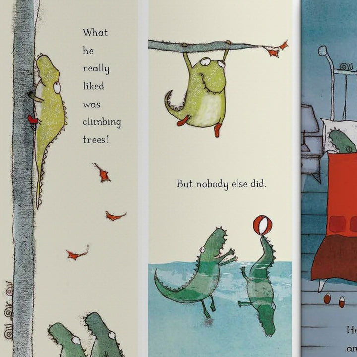 The Crocodile Who Didn't Like Water Storybook