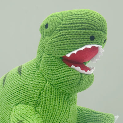 T Rex Dinosaur Knitted Soft Toy