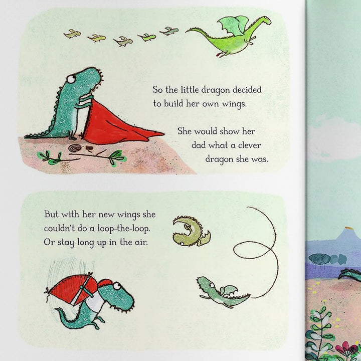 The Dragon Who Didn't Like Fire Storybook