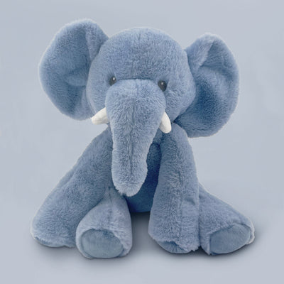 Esme Elephant Soft Toy With Personalised Baby Pyjamas, Blue