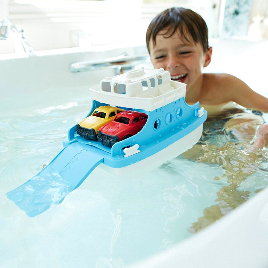 Green Toys Ferry Boat with Cars