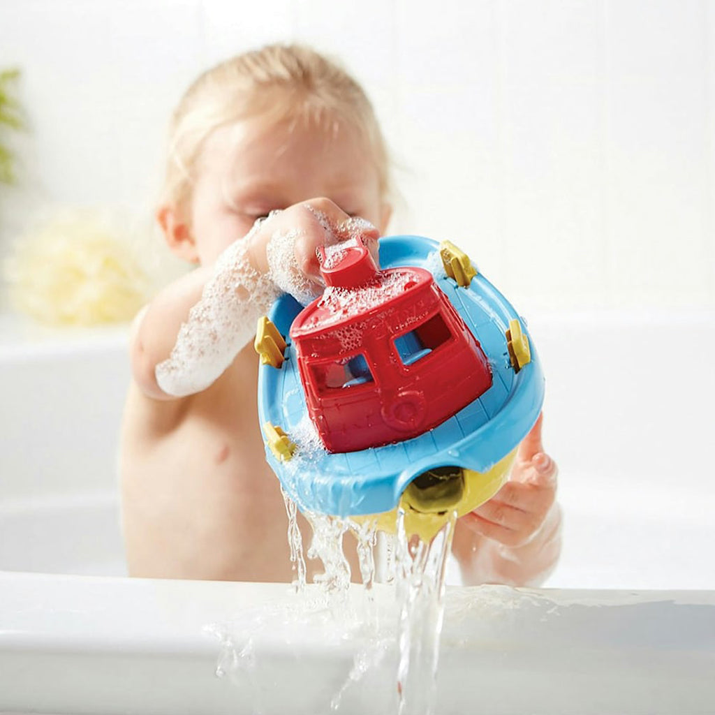 Green Toys Tugboat