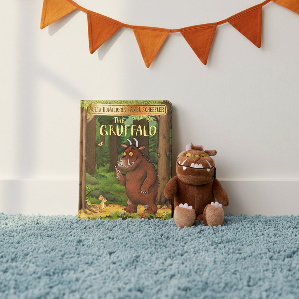 Gruffalo Buddies Soft Toy and Gruffalo Board Book Toddler Gift Set