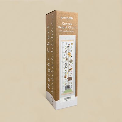 James Ellis Wooden Height Chart, Jungle