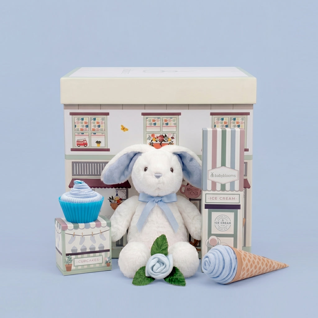 Babyblooms Hello Baby Gift Set, Blue
