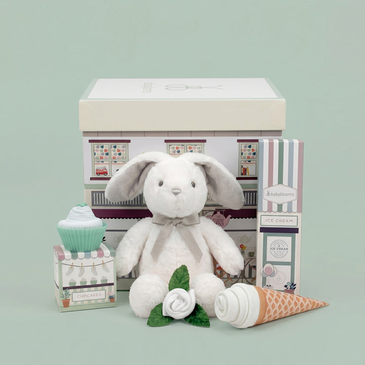 Hello Baby Gift Set, White
