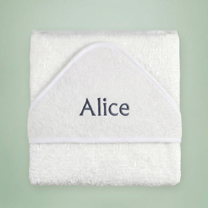Personalised Baby Hooded Towel