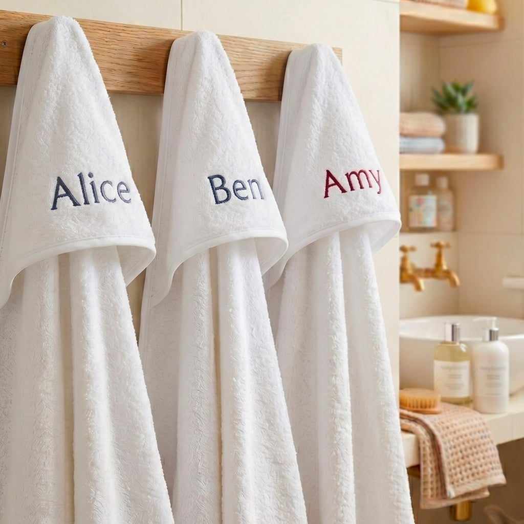 Personalised Baby Hooded Towel