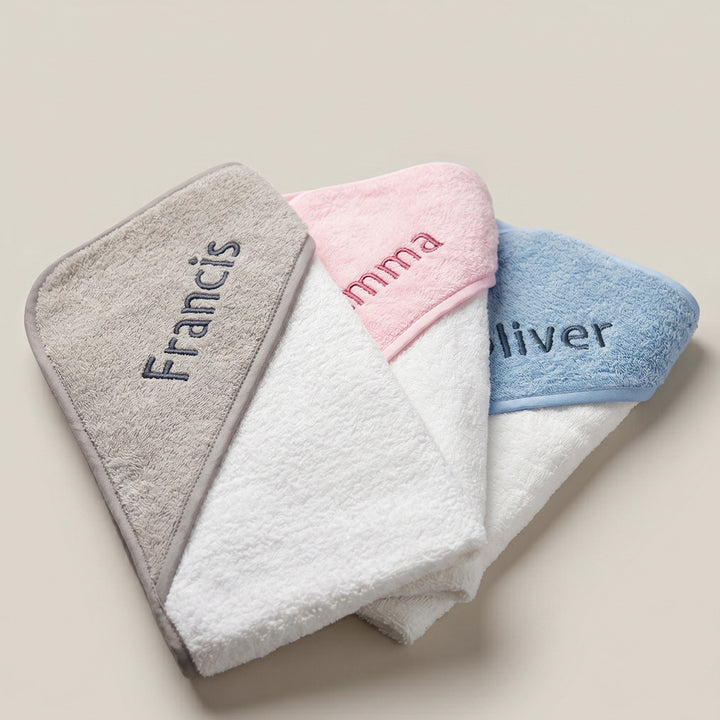 Personalised Hooded Baby Towel