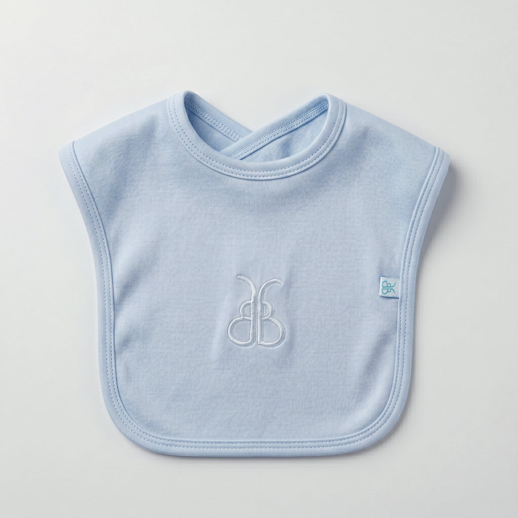 Babyblooms Ice Cream Bib, Blue
