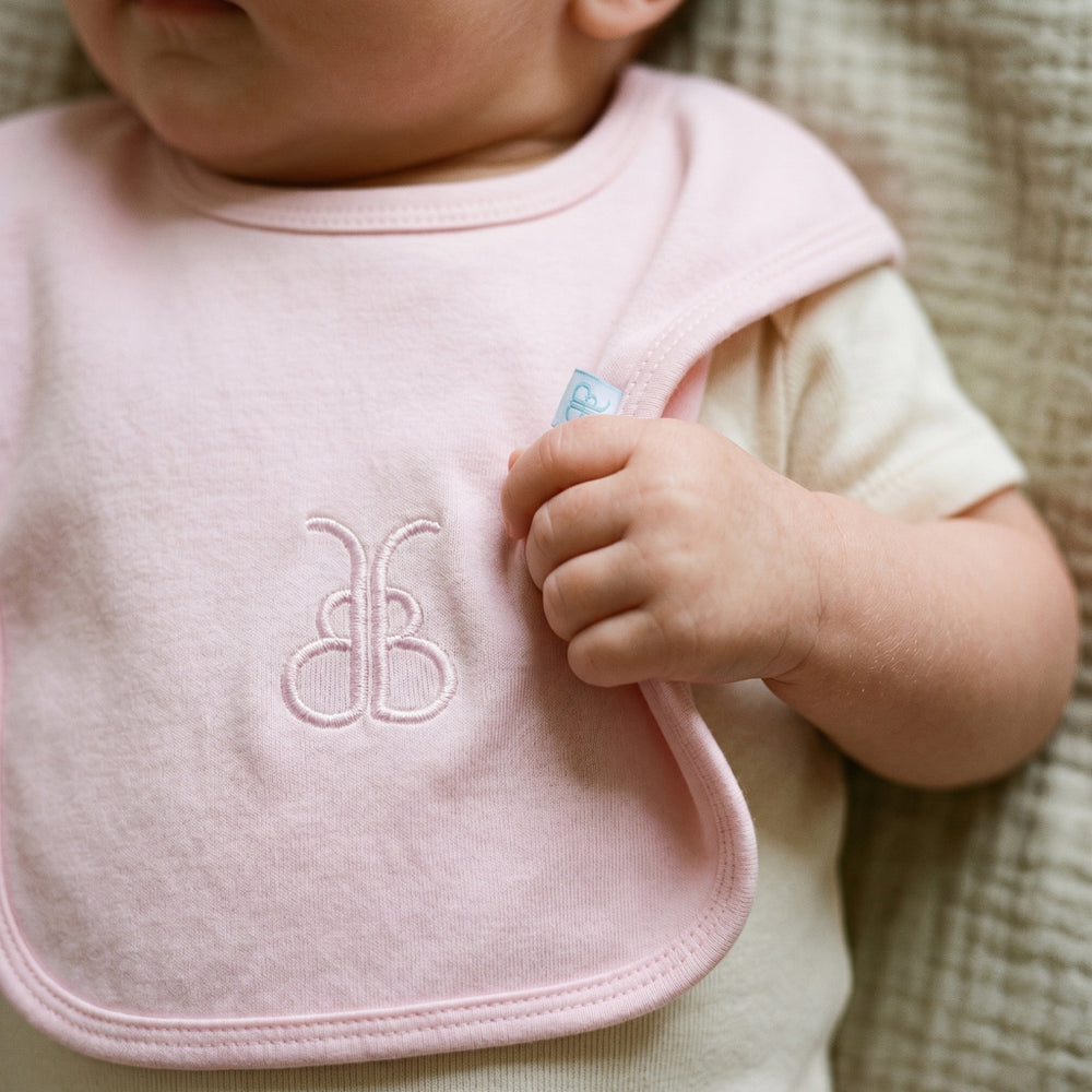 Babyblooms Ice Cream Bib, Pink