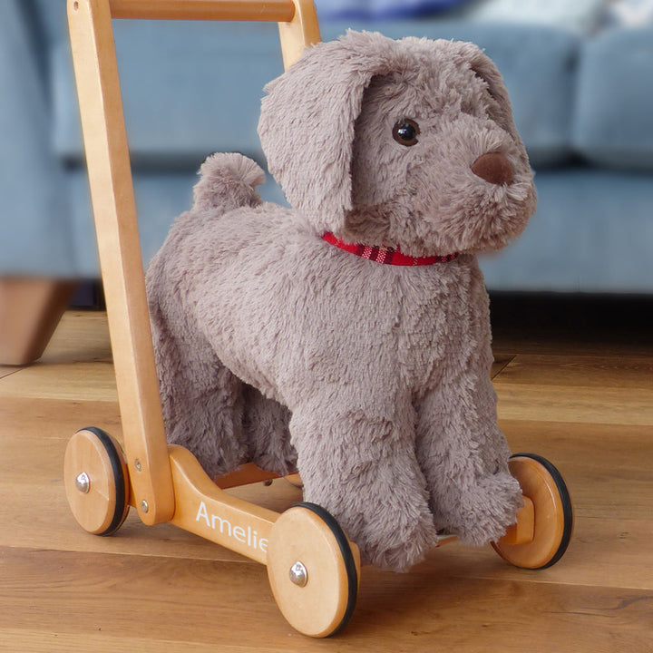 Personalised Bailey Dog Baby Walker