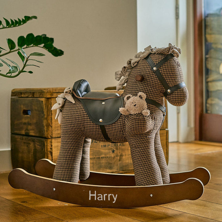 Personalised Chester and Fred Rocking Horse