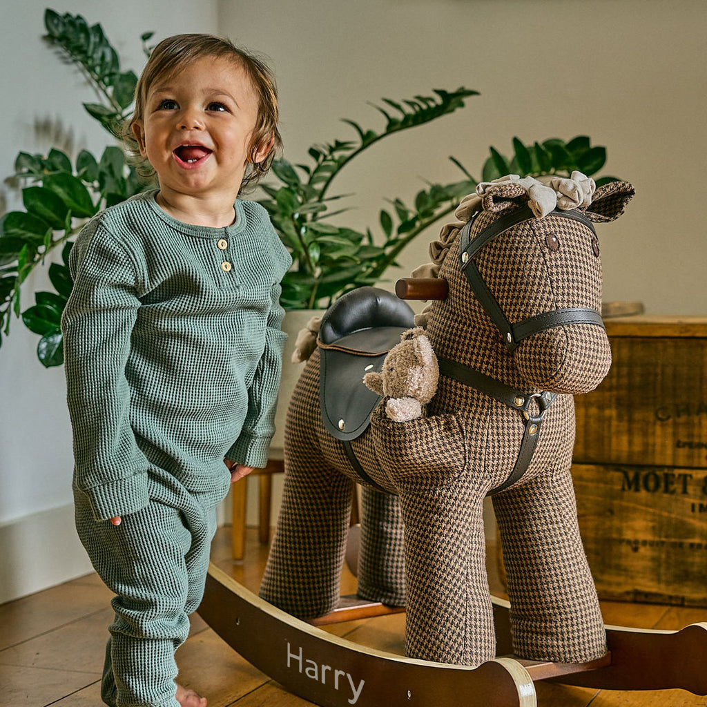 Personalised Chester & Fred Rocking Horse