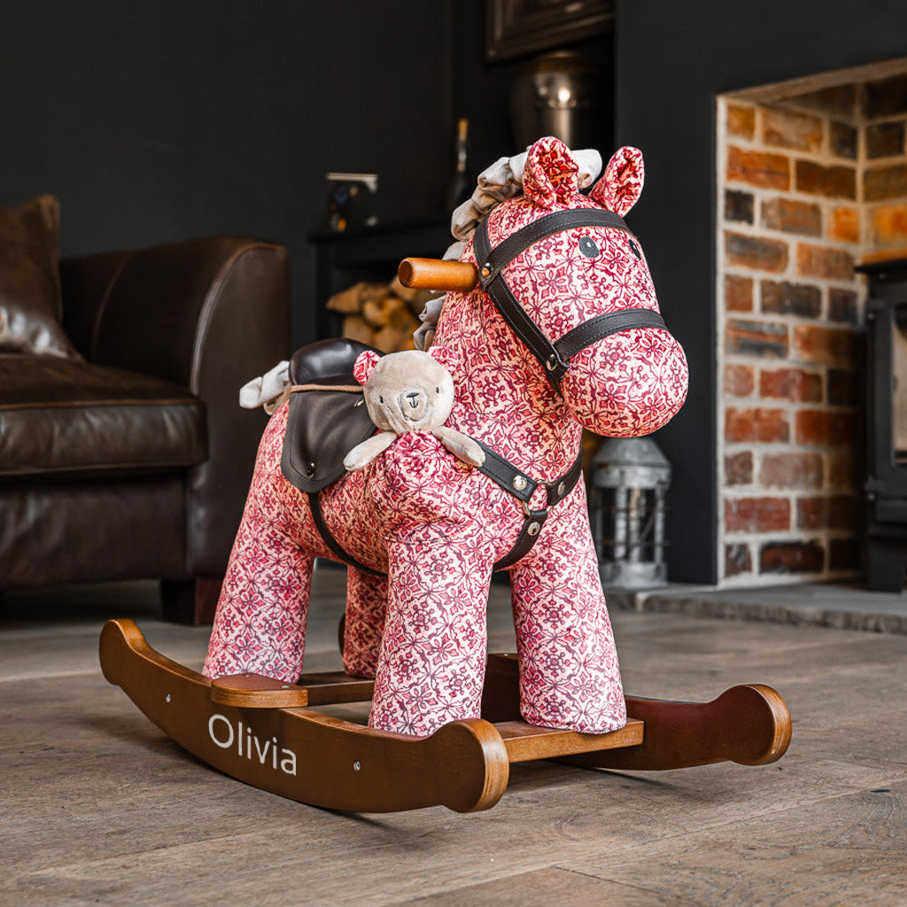 Personalised Cooper & Beau Rocking Horse 