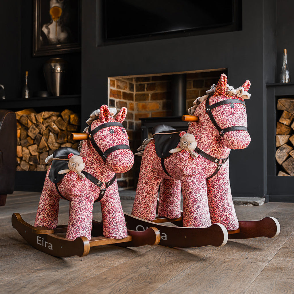 Personalised Cooper & Beau Rocking Horse