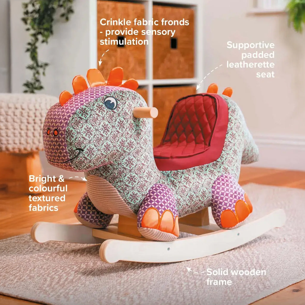 Personalised Digley Rocking Dinosaur