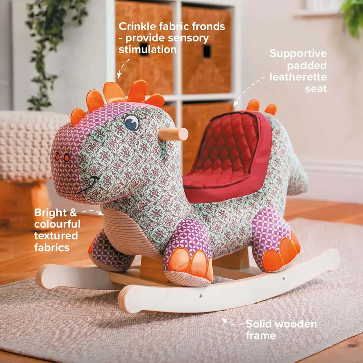 Personalised Digley Rocking Dinosaur