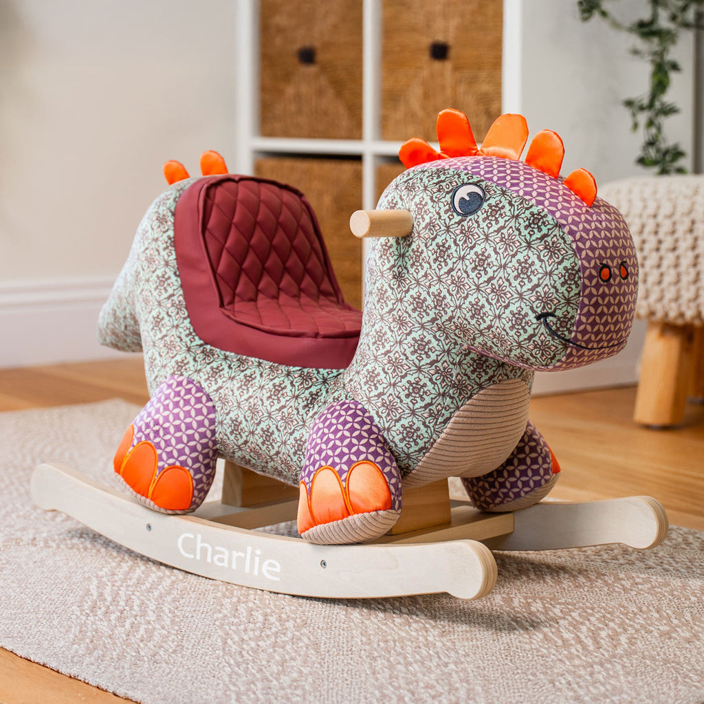 Personalised Rocking Dinosaur Toy