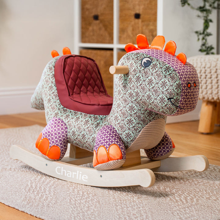 Personalised Rocking Dinosaur Toy
