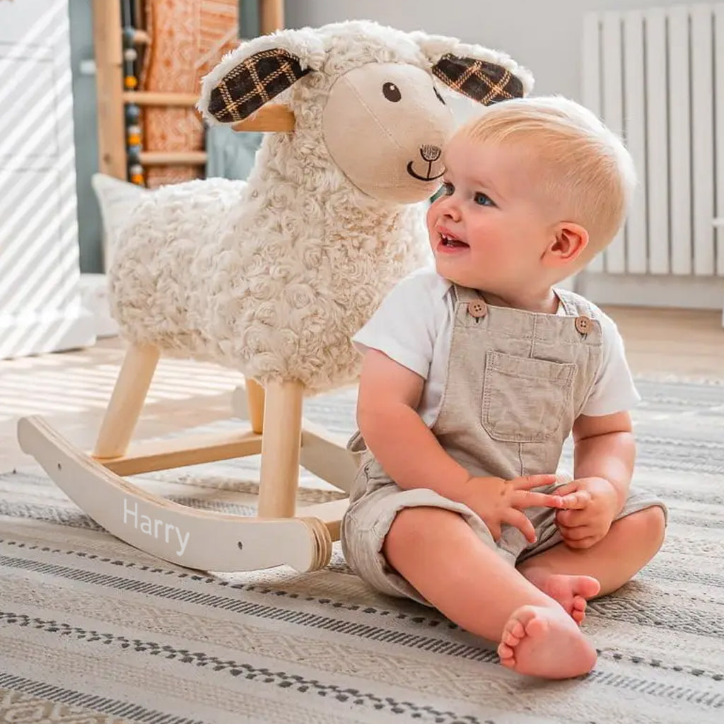 Personalised Lambert Rocking Sheep