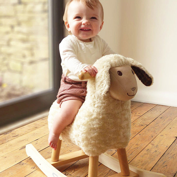 Personalised Lambert Rocking Sheep