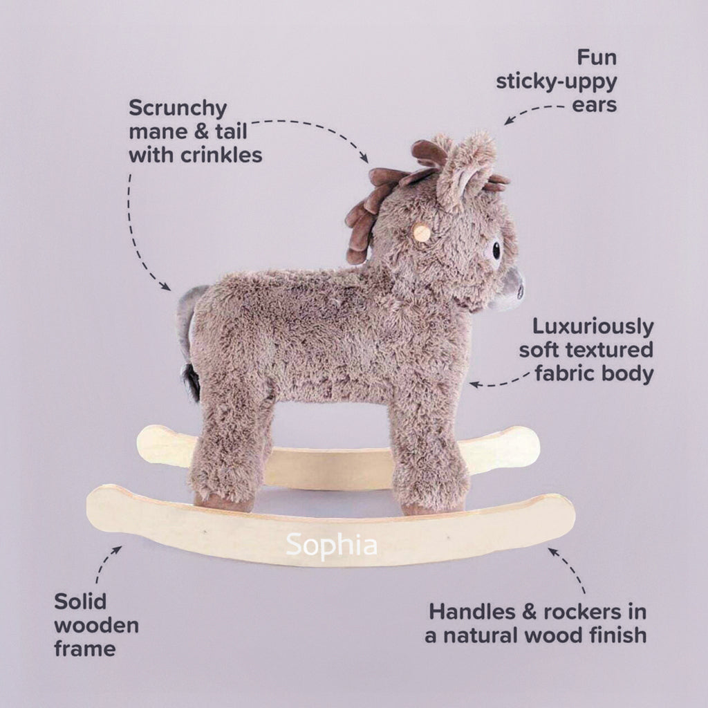 Personalised Norbert Rocking Donkey