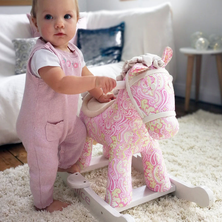 Personalised Pixie & Fluff Rocking Horse