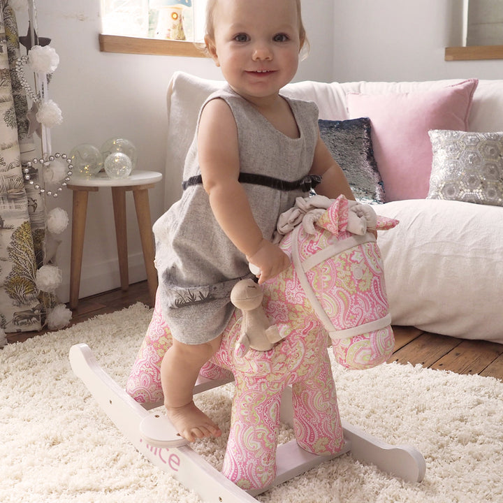 Personalised Pixie & Fluff Rocking Horse