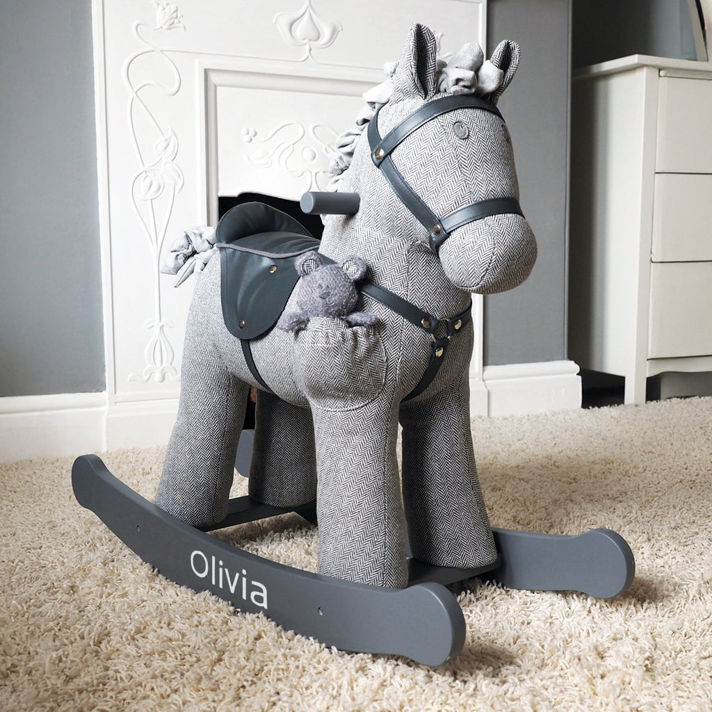 Personalised Stirling & Mac Rocking Horse