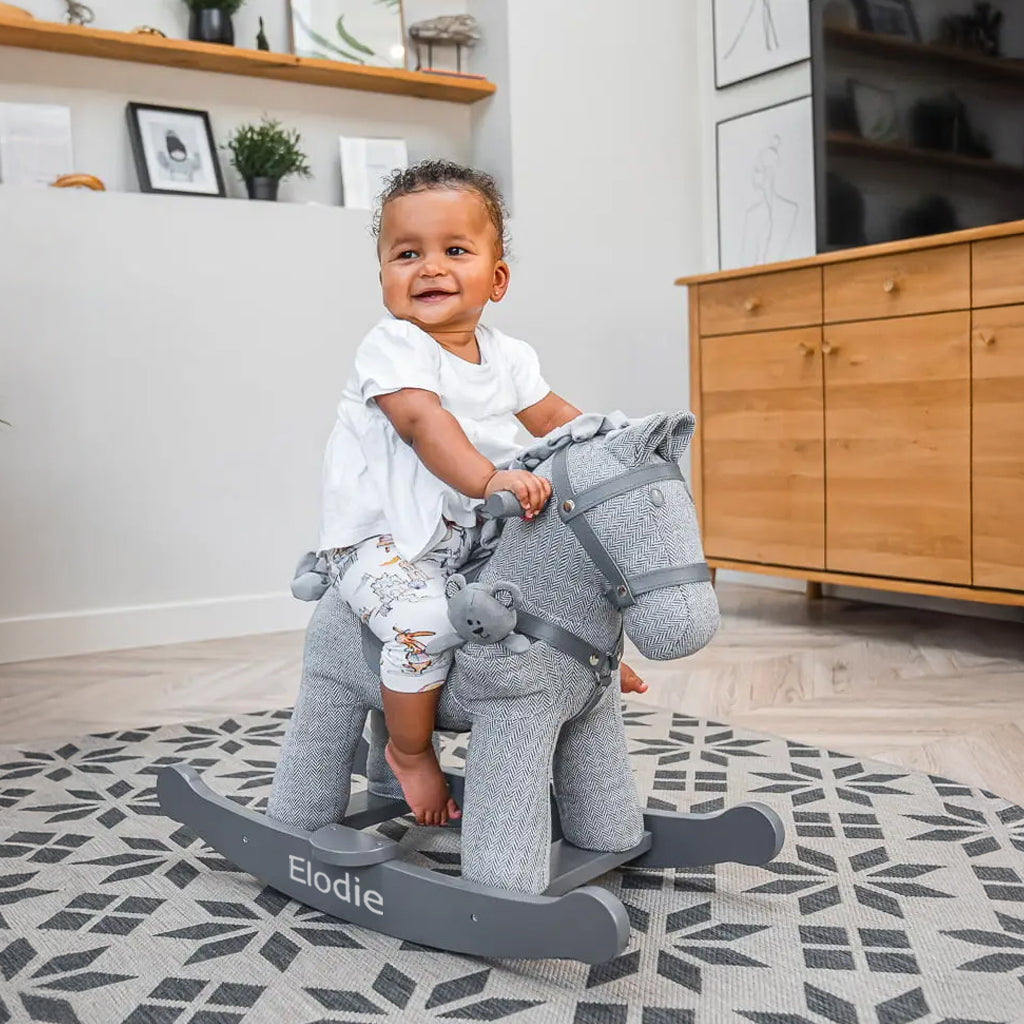 Personalised Stirling & Mac Rocking Horse
