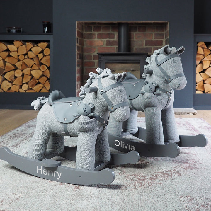 Personalised Stirling & Mac Rocking Horse