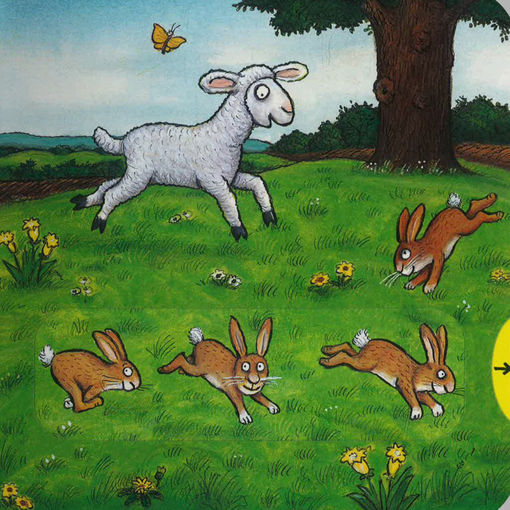 Lizzy the Lamb Board Book, Illustrated by Axel Scheffler